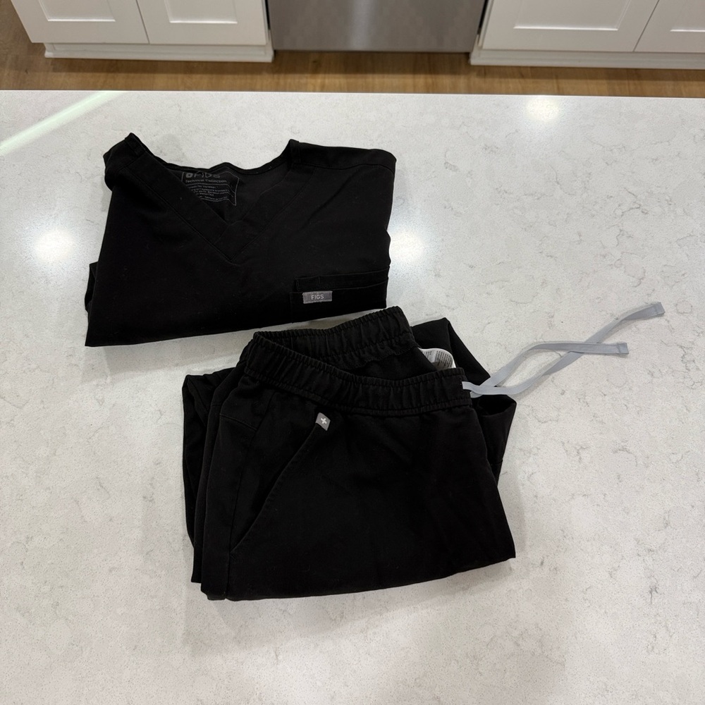 Figs Black Joggers for Men- 2 sets for $50
